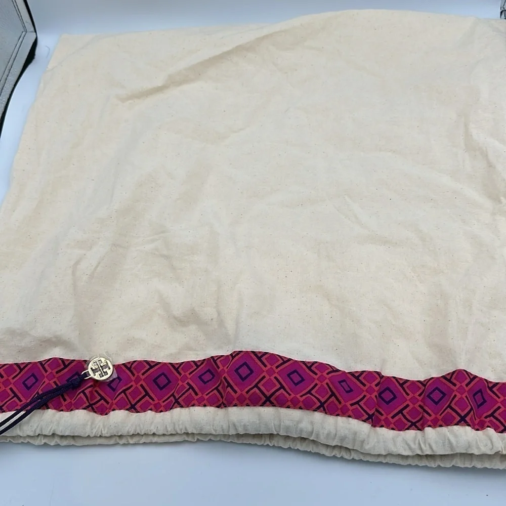 Tory Burch Big Dustbag 21”x21” Like New